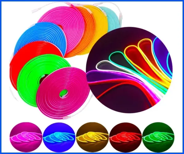 Fita Led Flexível Brilhante em Diversas Cores para Iluminação Ultimas unidades