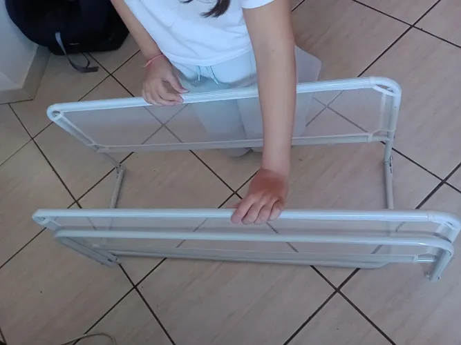 Grade proteção de cama