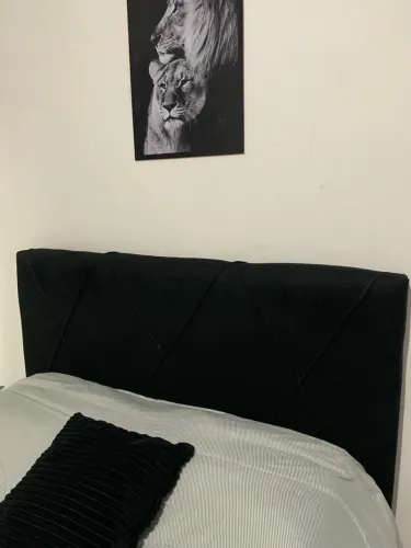 Cabeceira preta casal