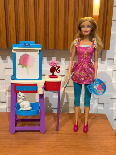 Barbie profissões - Quero ser Pintora
