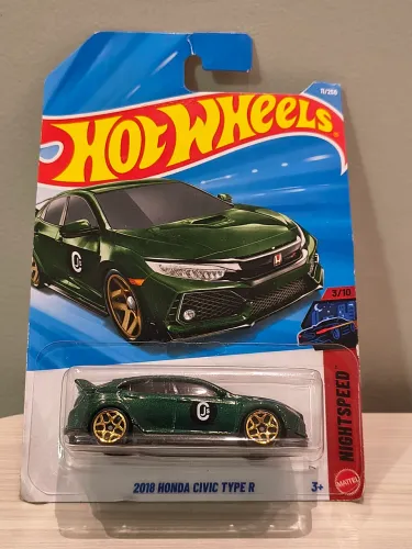 Carrinho Hot Wheels Civic type R 2018