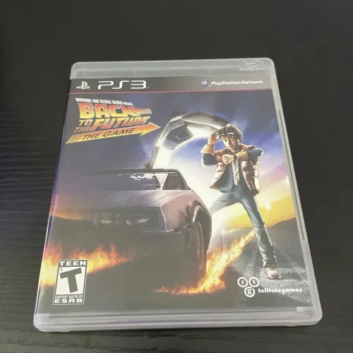 Jogo ps3 back to the future the game - de volta para o futuro