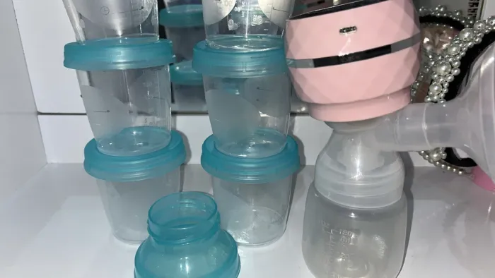 Bombinha de leite materno Pote de armazenamento de leite materno 70
