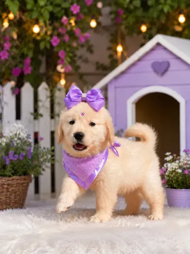 Parcelamos!! Filhotes de Golden retriever fêmea