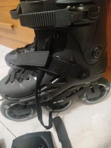 Vendo patins de 3 rodas profissional micro mt3 39/40 rodas 3x110mm
