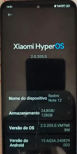 Celular Redmi Note 12
