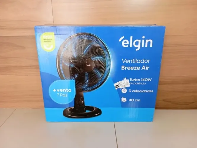 Ventilador de Elgin Breeze Air 140w 40cm 7 Pás 127v (Novo na Caixa)