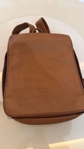 Mochila Couro Baggagio
