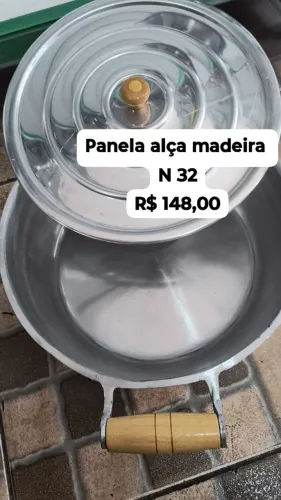 Panela alumínio batido 