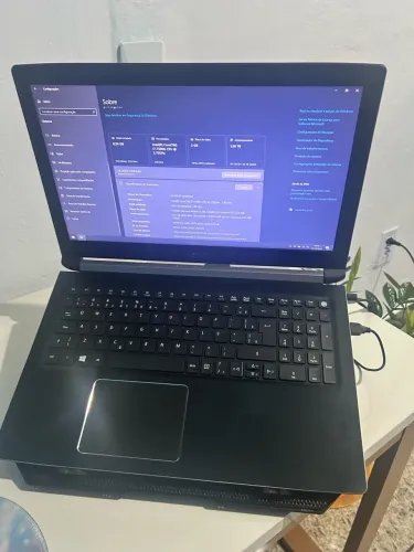 Notebook Acer Intel I7 ssd Samsung 500 gb