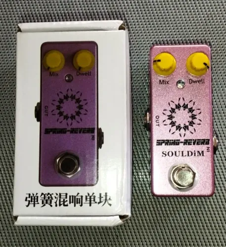 Pedal Spring Reverb SoulDiM (Mesmo circuito do Mosky MP-51)