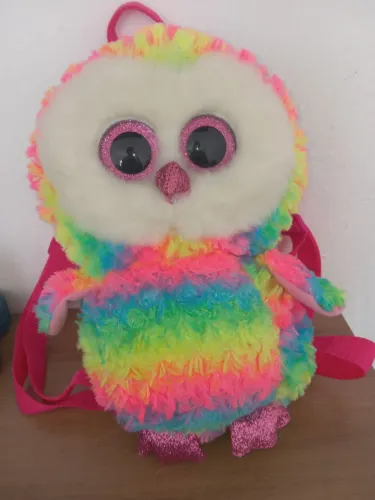 Mochila coruja infantil