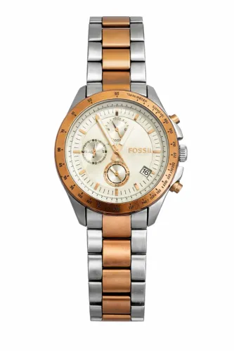 Relógio Fossil Original Masculino Cronógrafo Aço