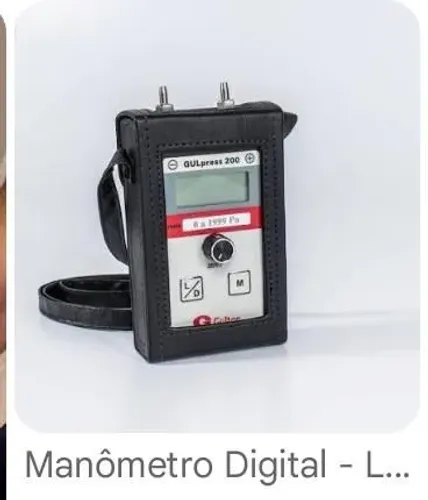 MANÔMETRO DIGITAL DIFERENCIAL - GULTON - GULPRESS-200