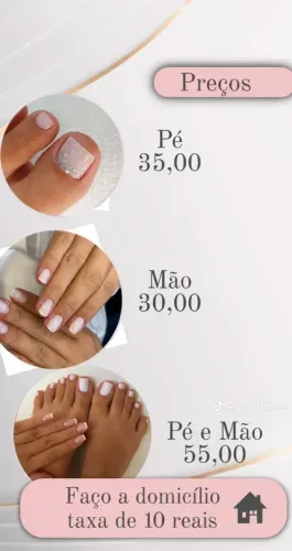 Manicure a domicílio 