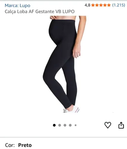 Legging para gestante
