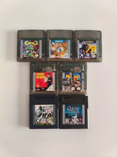 Nintendo Game Boy Color Jogos Original - Valores na Descrição