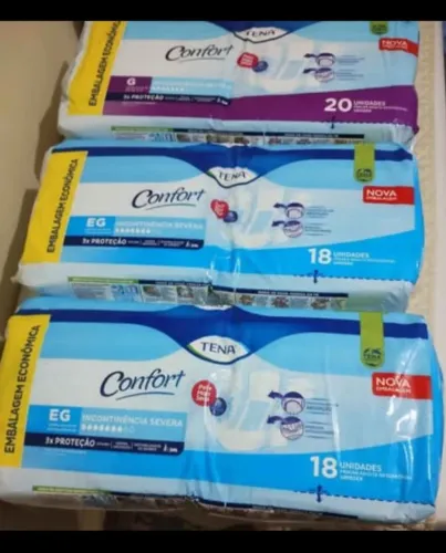 Venda de 4 pacote de fralda