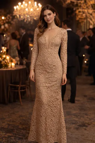 Vestido de renda