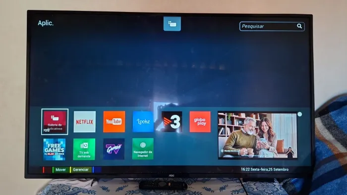 Tv aoc 55 polegadas 4K