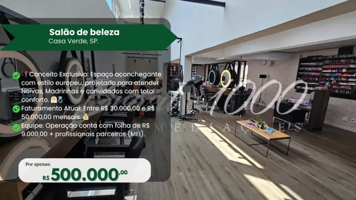 ESPAÇO DE BELEZA E ESTÉTICA CONCEITO NA CASA VERDE