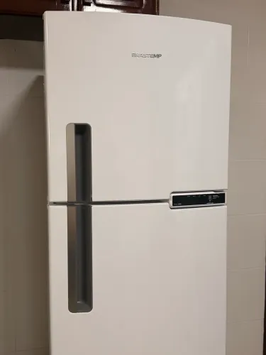 Geladeira Brastemp Frost Free Duplex 375L Branca - Seminova