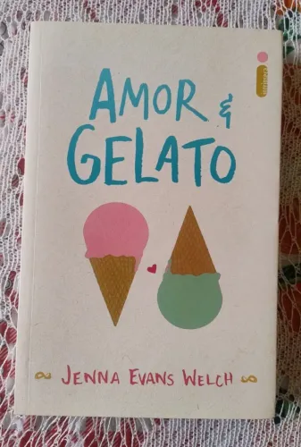 Livro Amor e Gelato