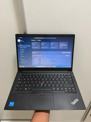 Notebook ThinkPad E14 i5 11th 16gb ram 240 ssd