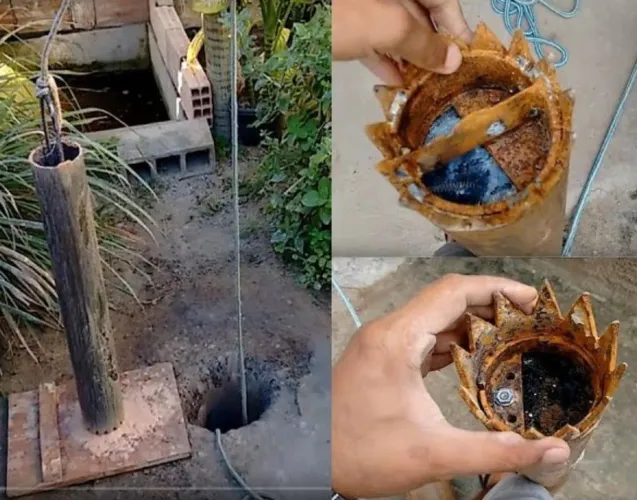 Poço artesiano manual o melhor preço da cidade 