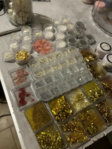 Kit De Decorações Para Unha Em Gel