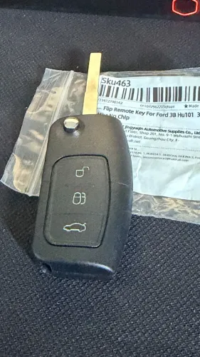Chave ford canivete com chip 315 433mhz