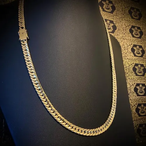 Corrente Grumet Duplo em Ouro 18k 750