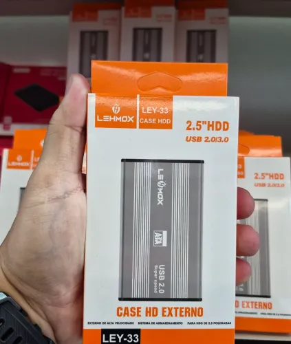 CASE SATA HD EXTERNO 2.0 USB 2.0<br><br>REF: LEY-33<br><br>? R$ 39,90