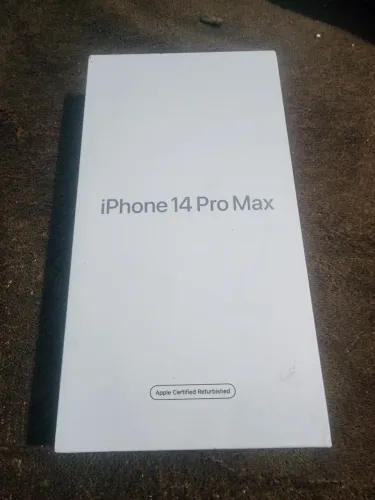 Vendo iphone 14 pro max de 128gb novo lacrado sem detalhes