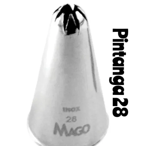 Bico de inox para confeiteira