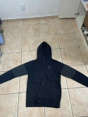 Moletom Nike Air Fleece Full-Zip Preto