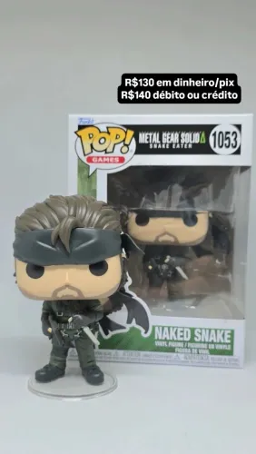 Funko Pop Naked Snake 1053