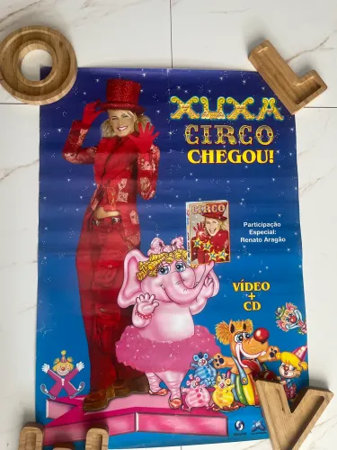 Pôster original Xuxa circo