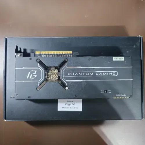 RX Vega 56 8GB ASRock Phantom Gaming com caixa + garantia
