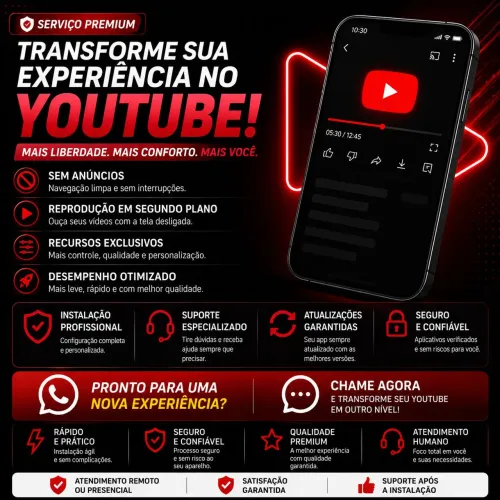 YouTube sem anúncios