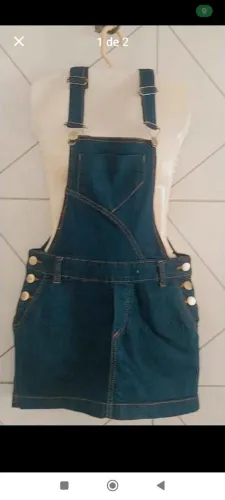 Jardineira jeans P