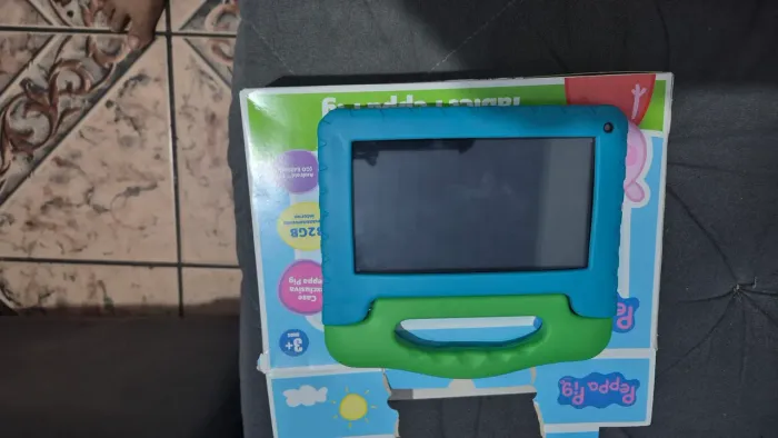 Tablet Infantil Peppa Pig M7 Wi-Fi - Completo na Caixa