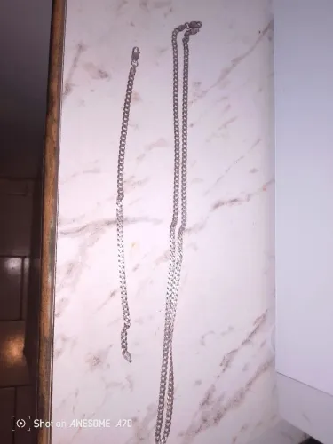 Pulseira e cordão prata 925