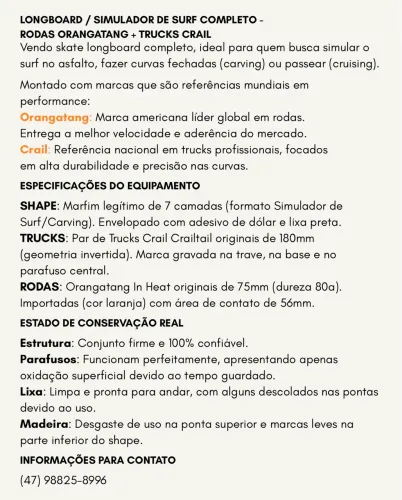 LONGBOARD / SIMULADOR DE SURF