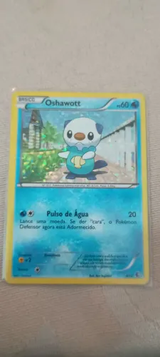 Carta pokémon Oshawott MC Donald's 2011