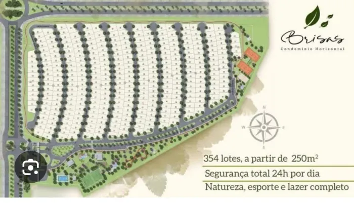 Vendo Lote Condomínio Brisas Horizontal- direto com o proprietário 