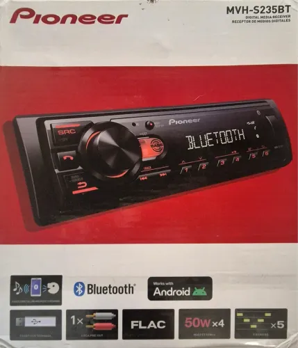 Som automotivo Pioneer MVH-S235BT NOVO