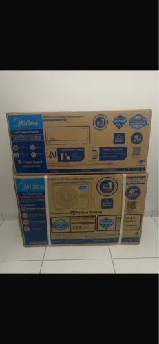 Ar condicionado Midea 12 mil btus quente e frio inverte acompanha kit instalação 