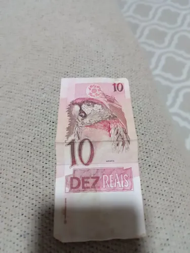 Nota antiga de R$10,00