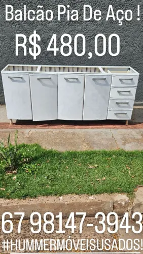 Vende - Se Balcão Pia De Aço !